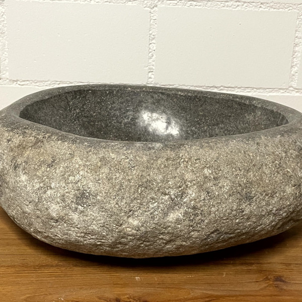 Flussstein Waschbecken A821 / 44x39